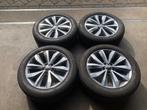 ZGAN VW PASSAT T-ROC MAYFIELD VELGEN + 4S BANDEN 215 55 R17, Ophalen of Verzenden