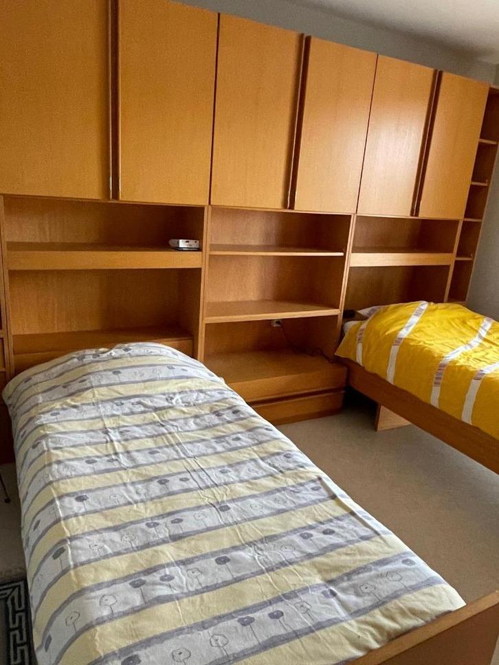 Grote wandkast met bedden, Antiek en Kunst, Antiek | Meubels | Kasten, Ophalen