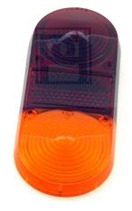 Glas achterlicht P1800 rood/geel (oranje) achterlichtglas (6, Auto-onderdelen, Verlichting, Nieuw, Ophalen of Verzenden, Volvo