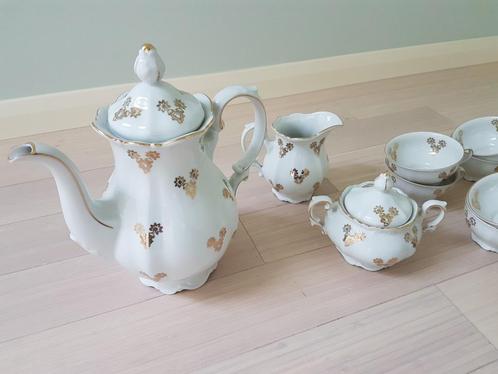 compleet 29-delig koffieservies Bavaria Mitterteich, Antiek en Kunst, Antiek | Servies compleet, Ophalen