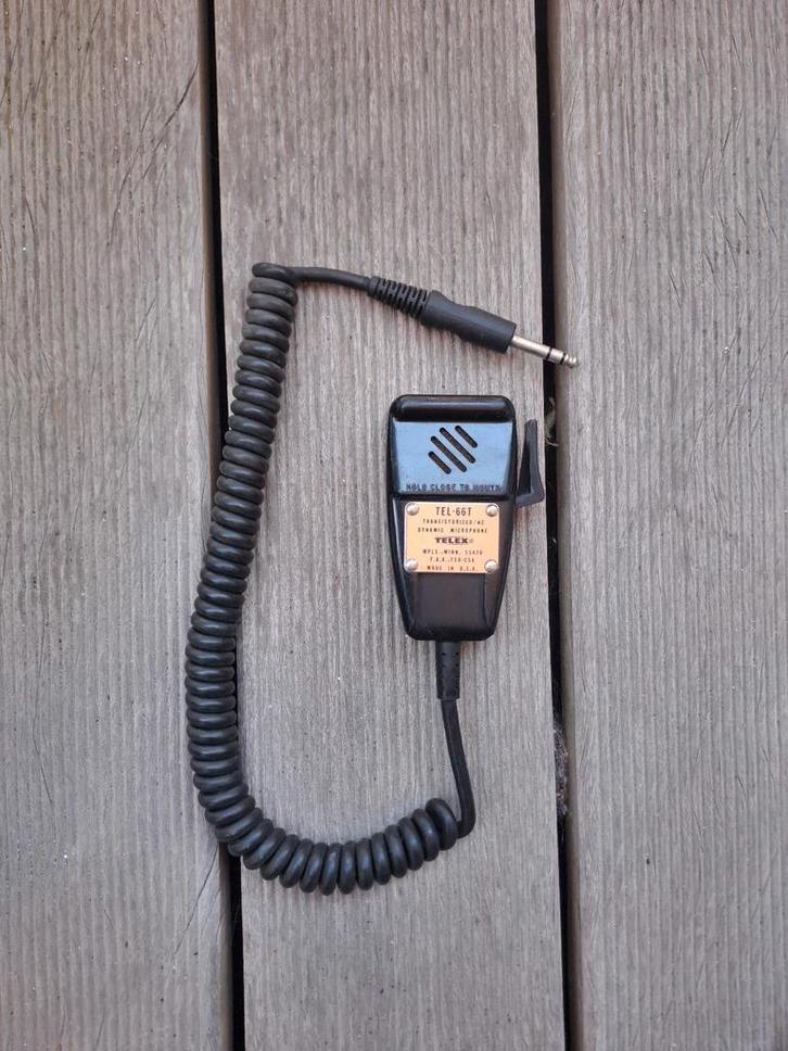 Telex TEL-66T Transistorized / NC Dynamic Microphone, Telecommunicatie, Zenders en Ontvangers, Zo goed als nieuw, Ophalen