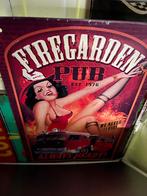 Metal sign, Ophalen, Gebruikt, Reclamebord