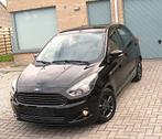 FORD 1.2cc Benzine, 1st.eigen. BLANCO car-pass in TOPSTAAT.!, Auto's, Euro 6, Ka, Zwart, Handgeschakeld