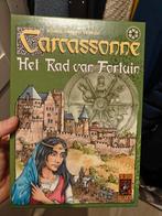 Carcassonne het rad van fortuin, Hobby en Vrije tijd, Ophalen of Verzenden, Zo goed als nieuw