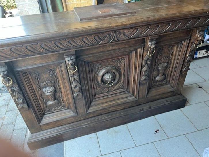 Toog charmant antiek origineel, eik, Antiek en Kunst, Antiek | Meubels | Kasten, Ophalen