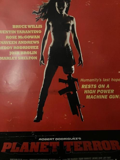 film poster / movie affiche / filmaffiche machete death proo, Verzamelen, Posters, Zo goed als nieuw, Film en Tv, Deurposter of groter