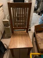 4 houten stoelen, Ophalen, Gebruikt