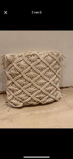 2 kussens, Ophalen, Nieuw, Beige, Rechthoekig