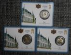 Lot 3 Coincard 2 euro/Luxemburg 2018 .2019.2019, Ophalen of Verzenden, Luxemburg, 2 euro, Setje