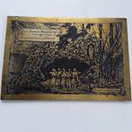 Antieke plaquette N.D. de Beauraing., Antiek en Kunst, Ophalen of Verzenden