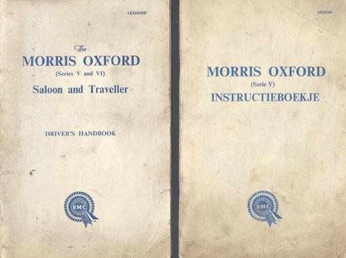 INSTRUCTIE BOEKJES MORRIS OXFORD SERIE V EN VI, Auto diversen, Handleidingen en Instructieboekjes, Ophalen of Verzenden