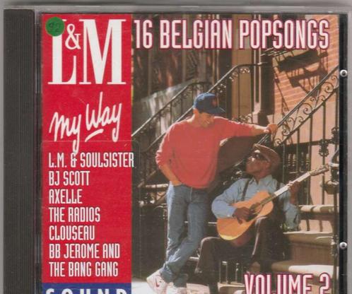 CD L & M My Way Sound - 16 Belgian Popsongs vol 2, Cd's en Dvd's, Cd's | Verzamelalbums, Zo goed als nieuw, Pop, Ophalen of Verzenden