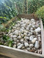 Witte Carrara stenen >10cm: 1m3, Tuin en Terras, Grind, Keien en Split, Ophalen