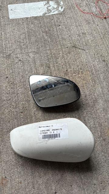 Zijspiegelkap & spiegel rechts Citroen C1 beschikbaar voor biedingen