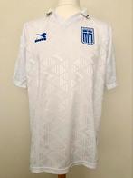 Greece 90s #5 match worn Diadora Hellas football shirt, Sport en Fitness, Shirt, Gebruikt, Maat L