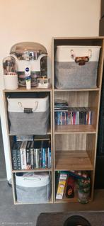 Colonne de rangement, Teck, 25 à 50 cm, Comme neuf, Enlèvement