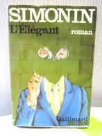 Livre "L'Elégant" de Simonin, Envoi, Utilisé, Simonin