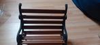 miniatuur bankje, Hobby en Vrije tijd, Ophalen, Zo goed als nieuw