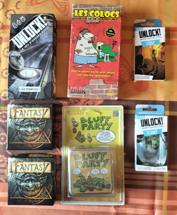 Lot jeux de société (vente à la pièce), Hobby en Vrije tijd, Gezelschapsspellen | Bordspellen, Gebruikt, Ophalen of Verzenden