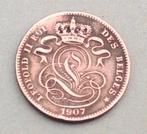 1907 1 centime FR L2, Timbres & Monnaies, Monnaies | Belgique, Envoi, Métal, Monnaie en vrac