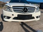 MERCEDES C W204 WIT C650 Voorbumper 2008-2011, Auto-onderdelen, Gebruikt, Mercedes-Benz, Bumper