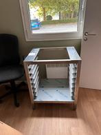 Ovenbodem GN 1/1, Ophalen, Gebruikt, Inox, Inox Meubilair