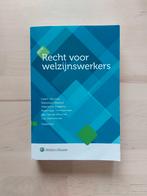 Recht voor Welzijnswerkers (2016), Boeken, Ophalen of Verzenden, Zo goed als nieuw, Geert Decock