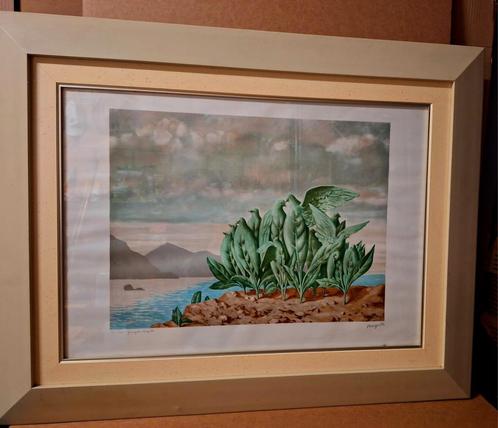 Rene Magritte " L'ile au trésor " litho., Antiek en Kunst, Kunst | Litho's en Zeefdrukken, Ophalen