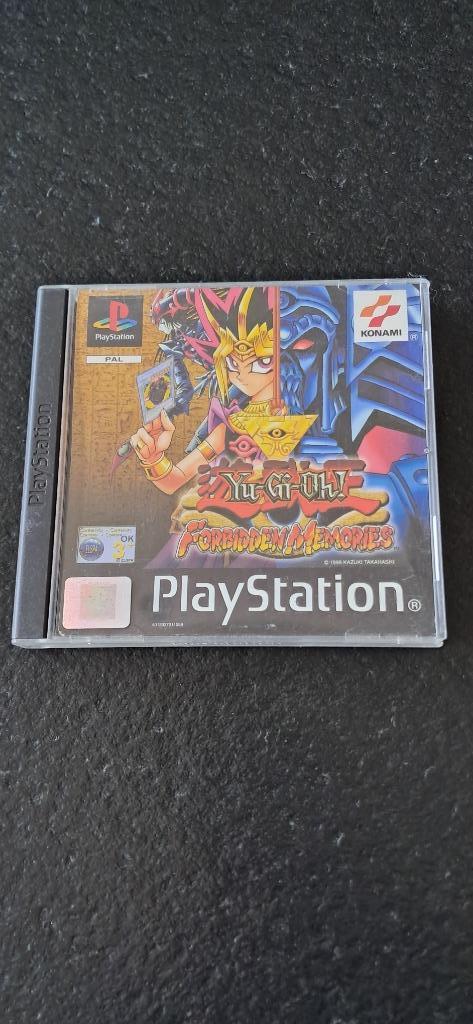 Playstation 1 Yu-Gi-Oh! Forbidden Memories cib, Games en Spelcomputers, Games | Sony PlayStation 1, Ophalen of Verzenden