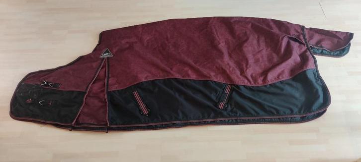 QHP regendeken fleece 155/205, Dieren en Toebehoren, Paarden en Pony's | Dekens en Dekjes, Zo goed als nieuw, Deken, Ophalen