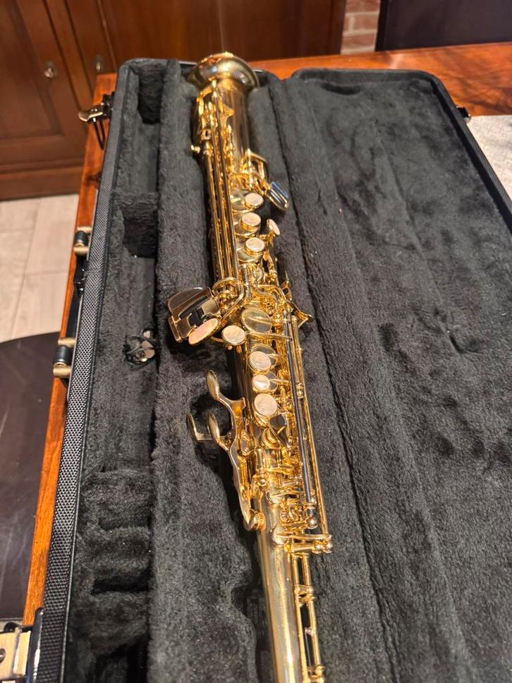 Sopraansaxofoon Yanagisawa WO1, Muziek en Instrumenten, Blaasinstrumenten | Saxofoons, Zo goed als nieuw, Ophalen