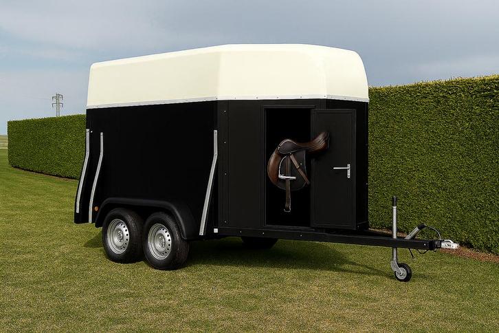 NIEUW IN OPBOUW – 2-paards Henra trailer, volledig vernieuwd, Dieren en Toebehoren, Paarden en Pony's | Trailers en Aanhangwagens