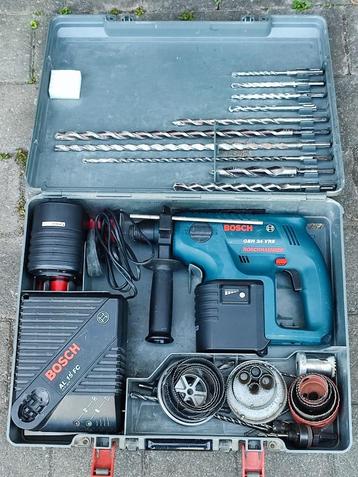 Perforateur Bosch GBH 24 VRE, Enlèvement, Utilisé, Marteau perforateur et/ou Marteau piqueur, Vitesse variable