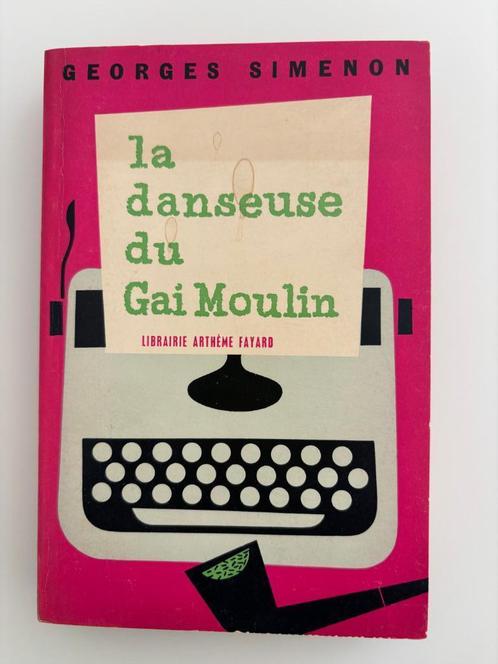 Simenon Maigret La Danseuse du Gai Moulin - 1965, Boeken, Detectives, Zo goed als nieuw, Ophalen of Verzenden