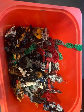 Pièces détachées: Lego Bionicles, Enlèvement ou Envoi, Utilisé, Briques en vrac, Lego