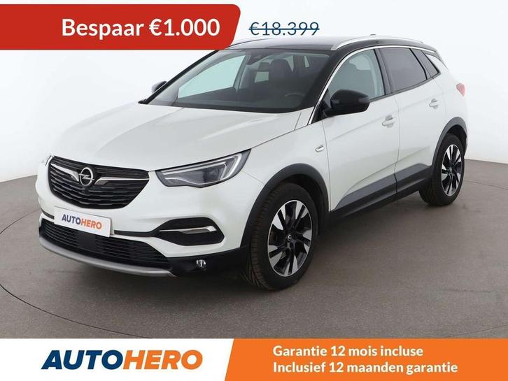 Opel Grandland X 1.5 CDTI Ultimate (bj 2020, automaat), Auto's, Opel, Te koop, Grandland X, ABS, Achteruitrijcamera, Adaptive Cruise Control