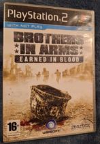 Brother In Arms: Earned In Blood 🟣 PS2, Games en Spelcomputers, Games | Sony PlayStation 2, Gebruikt, Ophalen of Verzenden