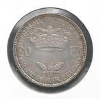 12121 * LEOPOLD III * 20 frank 1935 frans/vlaams  Pos.B, Verzenden, Zilver