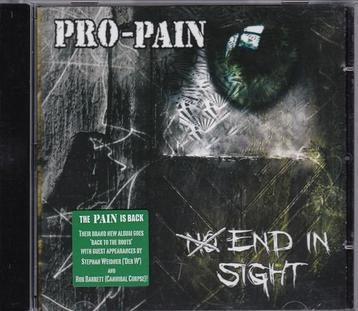 CD Pro pain,No end in sight.Perf st!Hardcore,Groove metal. beschikbaar voor biedingen