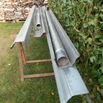 Zinken dakgoten en zinken afvoerbuizen., Doe-het-zelf en Bouw, Buizen en Afvoer, Ophalen, Zo goed als nieuw, Zink