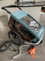 croozer fietskar 2 kinderen met vering, Fietsen en Brommers, Ophalen, Opvouwbaar, Croozer, Zo goed als nieuw