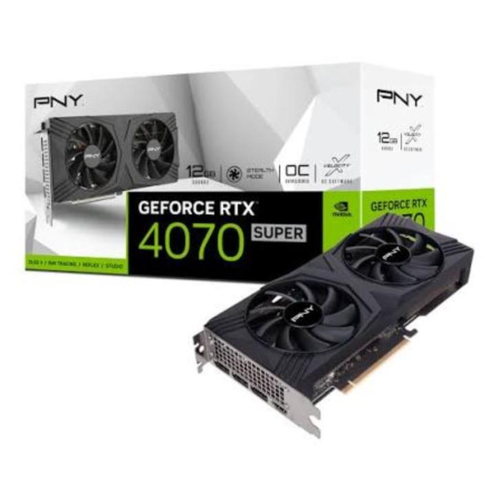 Rtx 4070 super oc PNY, Computers en Software, Videokaarten, Zo goed als nieuw, Nvidia, HDMI, DisplayPort, Ophalen
