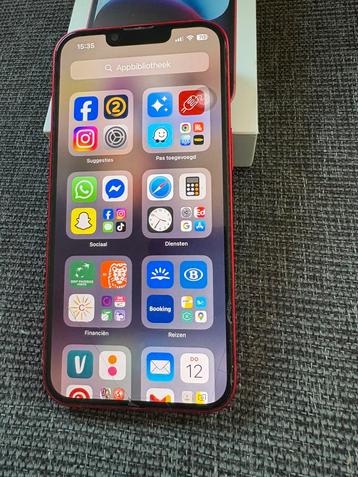 Apple iPhone 14, Rouge, 128 GB, Enlèvement ou Envoi, Comme neuf