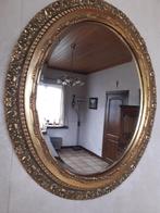 Antieke ovalen spiegel., Antiek en Kunst, Ophalen