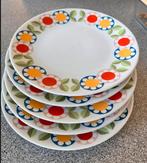 Lot 5 assiettes à dessert, Maison & Meubles, Assiettes(s), Enlèvement ou Envoi, Comme neuf, Autres styles