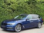 BMW 5 Serie 518 Touring dA+NAVI+TOIT OUVR+CUIR+JANTES+EUR 6D, Auto's, Automaat, 4 cilinders, Blauw, 1760 kg