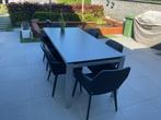 Tuinset 6 personen, Tuin en Terras, Ophalen, Zo goed als nieuw, Aluminium, Tuinset