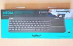 Clavier sans fil Logitech LGT-K400 Plus QWERTY, Informatique & Logiciels, Claviers, Comme neuf, Touches multimédia, Enlèvement