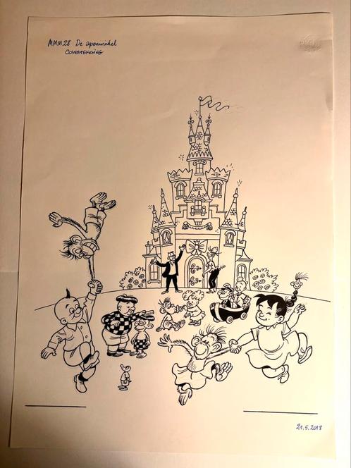 MMM originele cover, Verzamelen, Stripfiguren, Ophalen of Verzenden