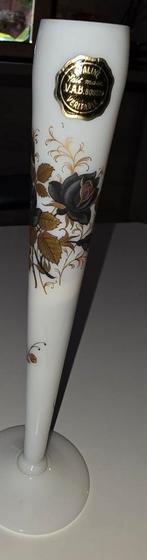 Soliflore opaline fait main V.A.B Boussy, Enlèvement, Verre